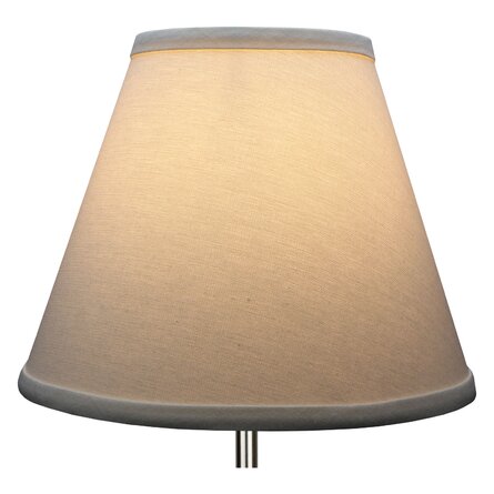 7.5'' H x 10'' W Linen Empire Lamp Shade