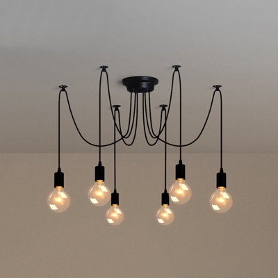 Aribold 6 - Light Black Pendant