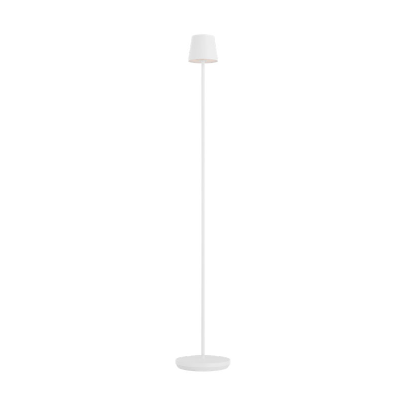 Nevis Medium Rechargeable Floor Lamp, Matte White