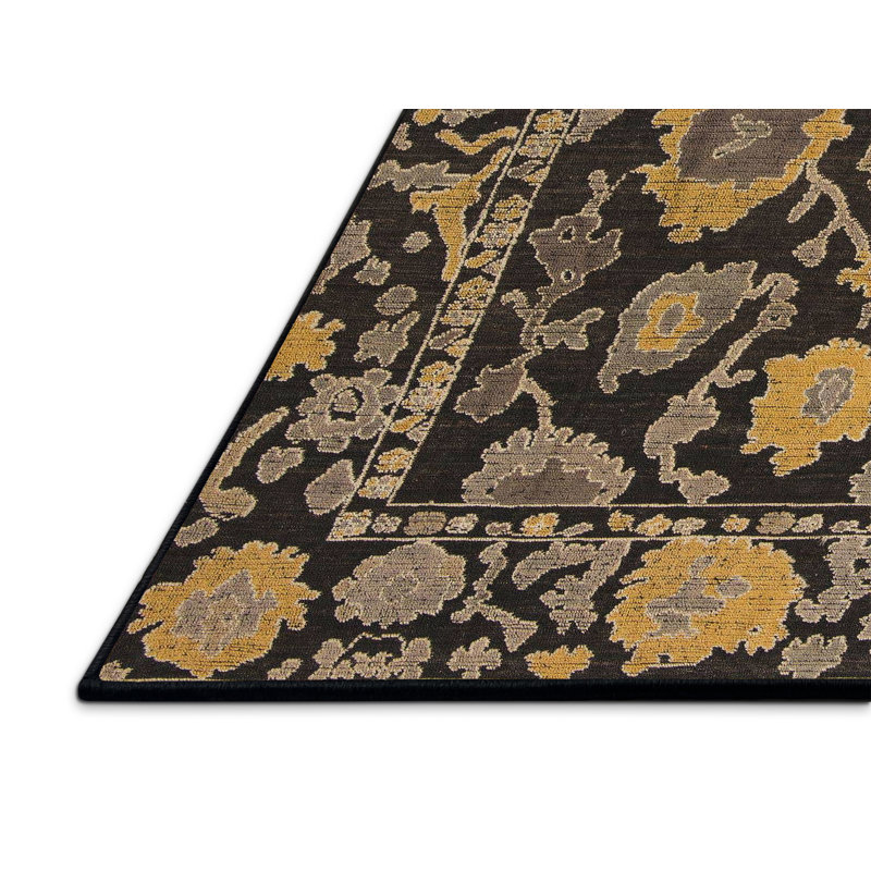 Tapis abstrait à motif abstrait moderne 5121, Rectangle 4 pi x 6 pi