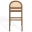 Laylie Rattan And Leather Counter Stool-1887483494