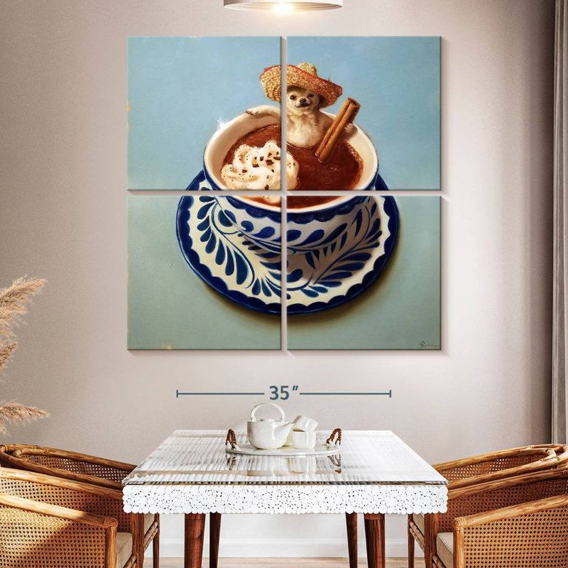 Yarlin Mexican Hot Chocolate, 50" H x 50" W