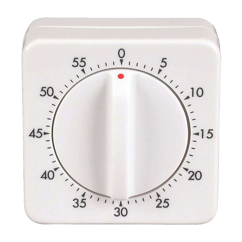 Minuterie mécanique Bios, blanc
