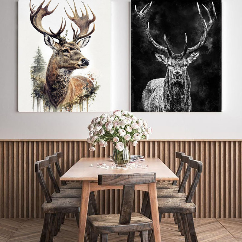 1 Piece Wrapped Canvas Wall Art