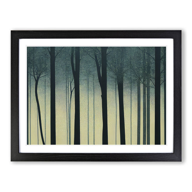 A Wonderful Forest - Framed Print, Black, 46cm H x 64cm W x 2cm D