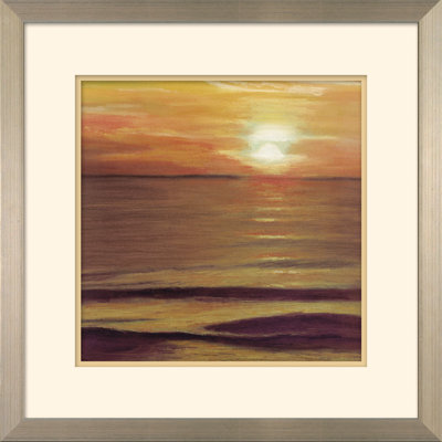 Sunset Over Sound II Painting by Pacific Coast