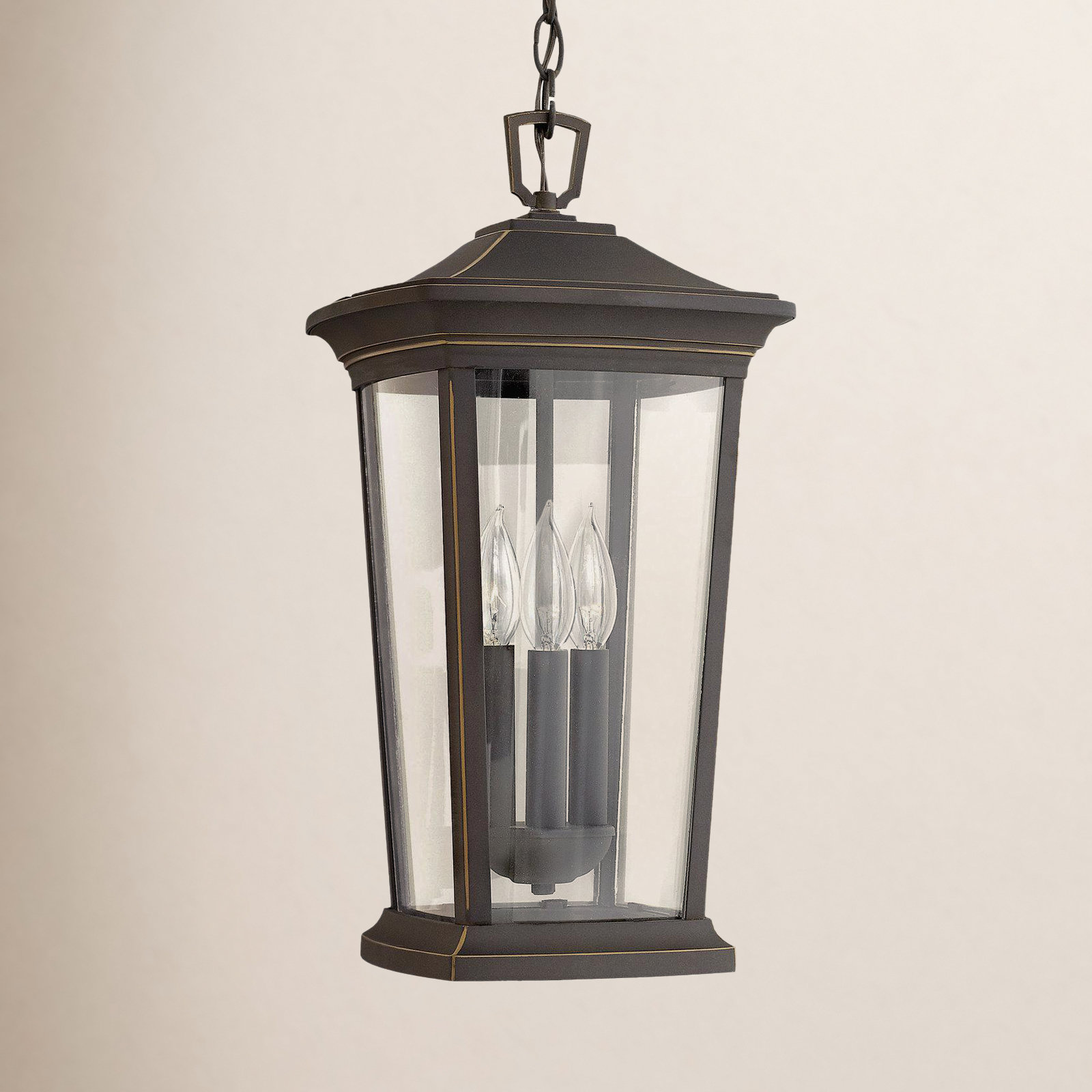 Transparent Outdoor Hanging Lantern