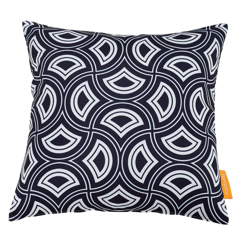 Modway Outdoor Indoor Two All Weather Patio Throw Pillows, Mask