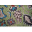 Tapis vert fait à la main vert 9 x 13