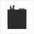 Dresser With 2-Door And Single Drawer, Black