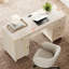 Bureau d'ordinateur 58 po avec 4 tiroirs et 1 porte Lysiane-2143430889