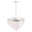 Bianca - Lustre - Nickel poli - Verrerie de type Piastra-88400263-88400256