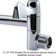 11" Solid Brass Shower Head Extension Arm With Lock Joints Adjustable Height
