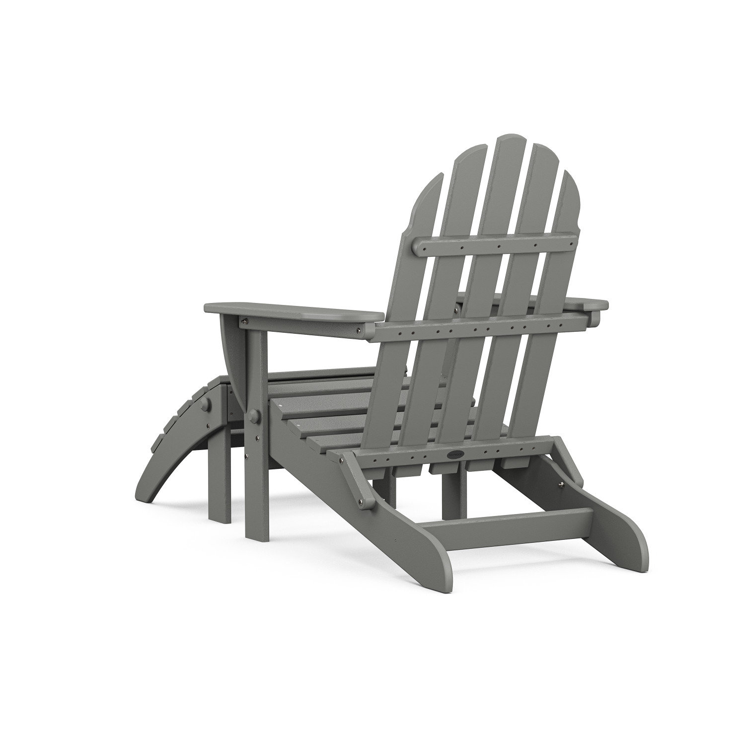 POLYWOOD® Classic Adirondack Chair, Slate Gray