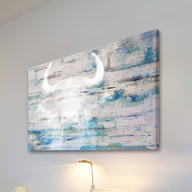 Parvez Taj - Wrapped Canvas Painting, 41cm H x 61cm W