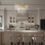 Lustre en cristal chromé 10 lumières Modern-1047968060-1047968057