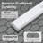 11.81Inch Wireless Under cabinet Lighting, 18LED Rechargeable Motion Sensor Closet Light