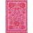 Pink Themed Floral Motifs Rose Patterned Vintage Decorative Carpet-238971747