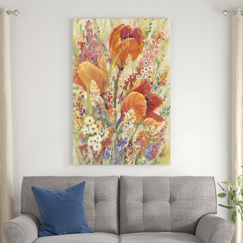 " Spring Bloom II " by Timothy O' Toole Painting Print, 48" H x 32" W x 1.25" D