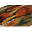 Vintage Swedish Rya Rug, Colorful Scandinavian Abstract Patterns - Rug & Kilim