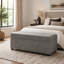 Lit d'appoint convertible ottoman pliant avec matelas-245775971