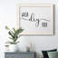 «Wash Dry Fold», art textuel sur toile-1056676994-1056676995
