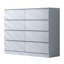 Takeyla 8 Drawer Wide 4+4 Chest Of Drawers-76228817