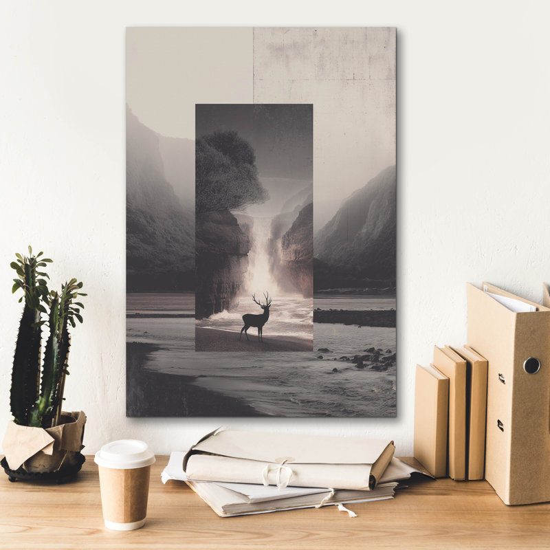 Toile épique Graffiti «Nature Memories» par Ann Klee, 18 po x 26 po, H 26 po x l 18 po