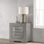 Table de chevet 2 tiroirs Pierce Grey-959711092