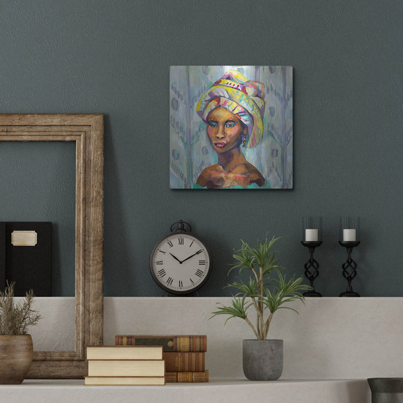 " Queen " by Jeanette Vertentes, 12" H x 12" W