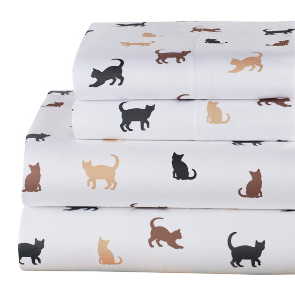 Abstract Sheet Set Grovelane Howden Microfiber Abstract Sheet Set & Reviews - Wayfair Canada