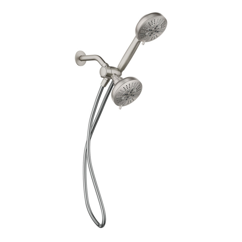 Douche à huit fonctions Hydro Energetix, Nickel résistant aux taches