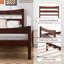 Cadre de lit simple en bois de style rustique pour enfants-1687617457