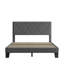 Structure de lit plateforme tapissier-435257242