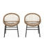 Chaise Edgar (ensemble de 2)
