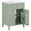 Meuble-lavabo moderne avec lavabo en céramique Kensington-128834588-128834592