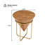 Table d'appoint Bramley Minimalist Luxe
