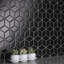 Metro Rhombus 10-1/2 " x 12-1/8 " Porcelain Mosaic Floor & Wall Tile-2066442833