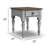 Siva End Table with Storage