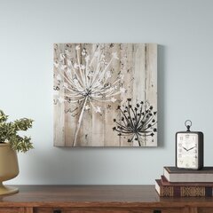 DiaNocheDesigns Dandelions Framed On Canvas by Brazen Design Studio Print -  Wayfair Canada