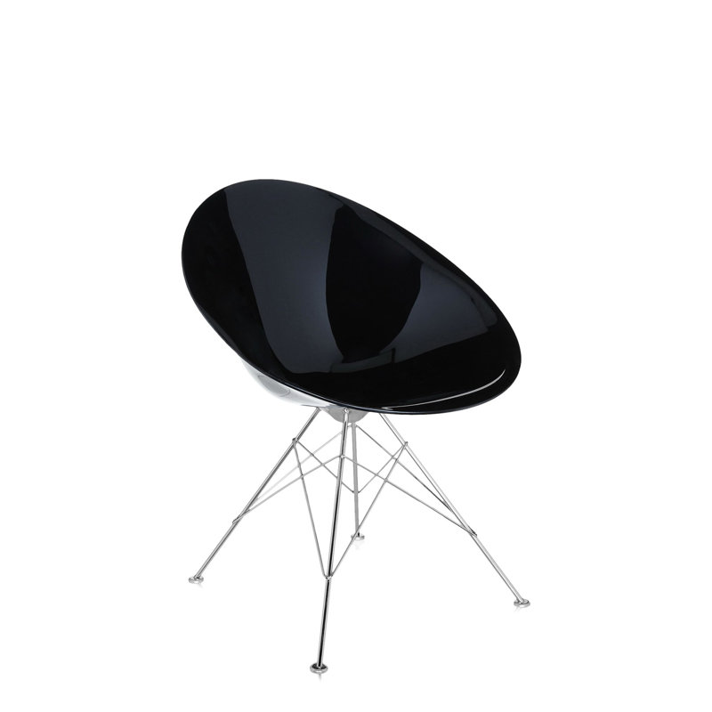 Ero|S| Swivel Chair, Legs, Opaque Glossy White
