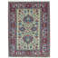 Hand-Knotted High-Quality Ivory and Wine Area Rug
