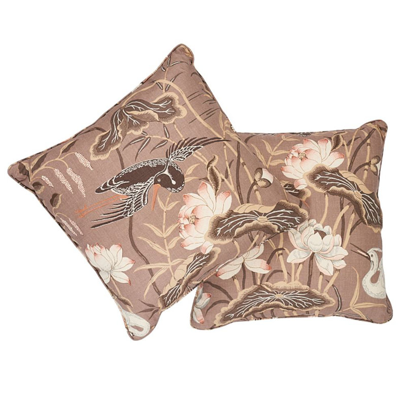 Lotus Garden Pillow
