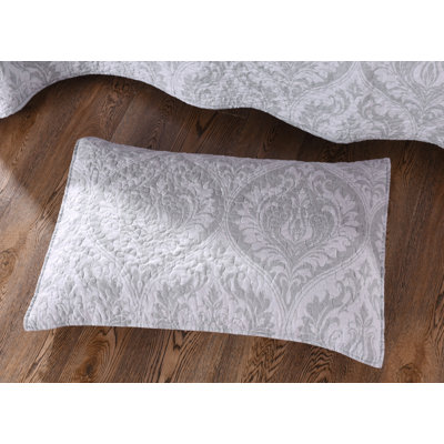 Polyester Standard Damask Sham Set