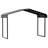 Metal Canopy 12 X 6 X 7 Ft. Charcoal-95763690
