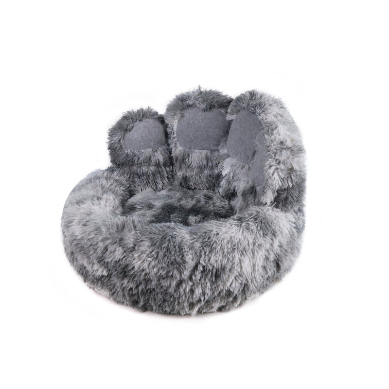 Somona FAUX WOOL Pet Bed, 18cm H x 60cm W x 60cm D
