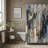 Abstract Shower Curtain-1113821914