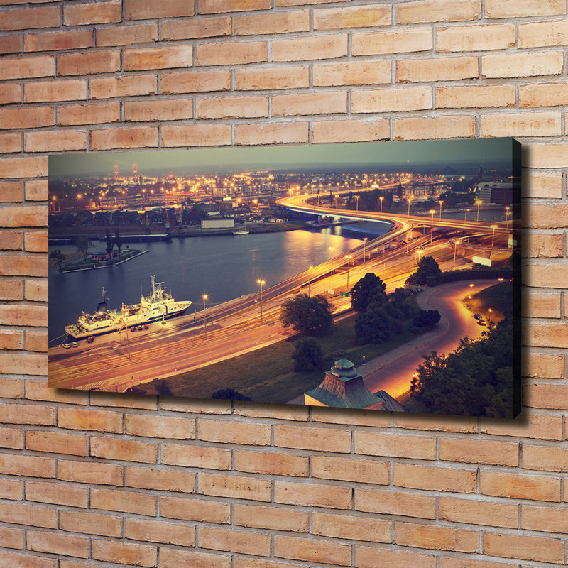 Szczecin Poland 1 Piece Wrapped Canvas Wall Art