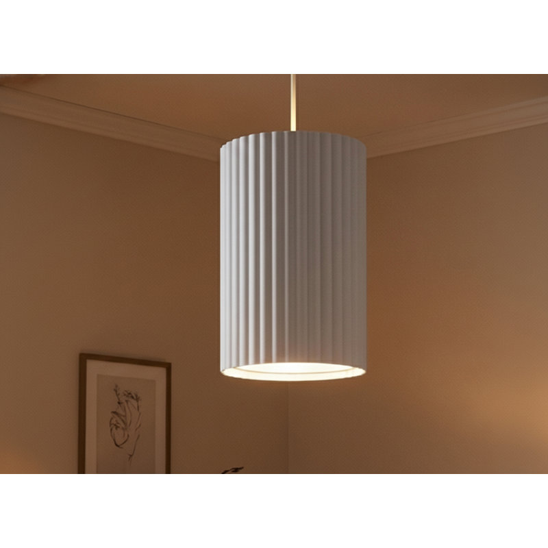 Luminaire suspendu DEL Fabiana - blanc mat, Blanc mat, Matte White
