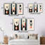 Pure Lunar Imagination Geometric Minimalism I - Transitional Art Set Of 3 Pieces-999115027-999115028